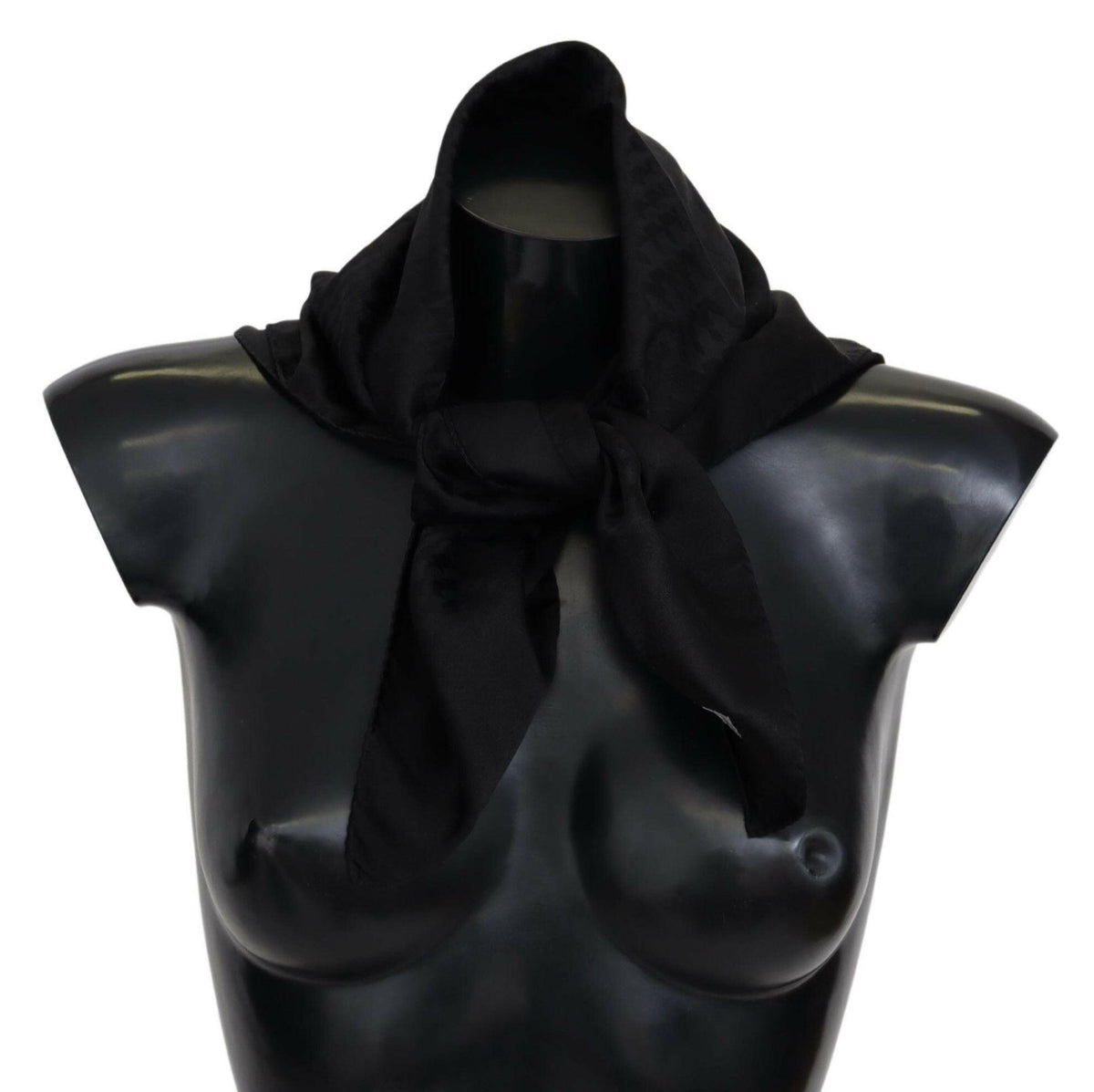 Missoni Black Wool Knit Unisex Neck Wrap Shawl Scarf -   -  Missoni.