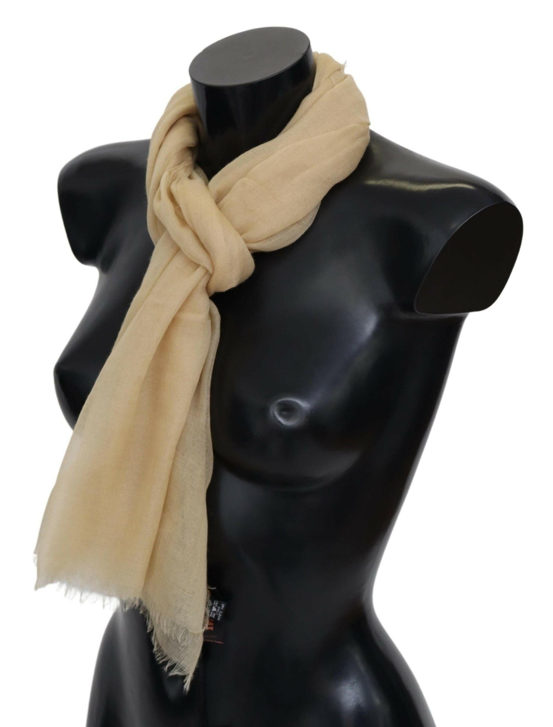 Missoni Beige Cashmere Unisex Neck Scarf -   -  Missoni.