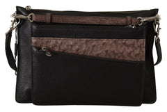 Dolce & Gabbana Black Exotic Leather Shoulder Sling Alta Sartoria Bag -  Shoulder Bag for Men -  Dolce & Gabbana.