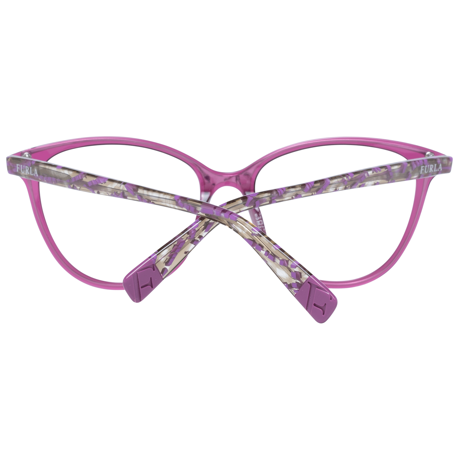 Furla Elegant Cat Eye Purple Eyeglasses for Women -   -  Furla.