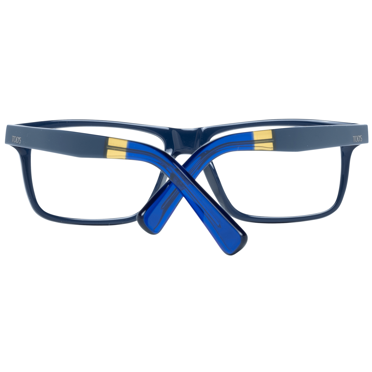 Tod's Chic Blue Rectangular Men's Eyewear -   -  Tod's.