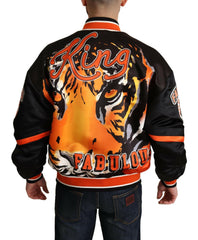 Dolce & Gabbana Multicolor Bomber King Logo #DGMILLENNIALS Jacket -   -  Dolce & Gabbana.