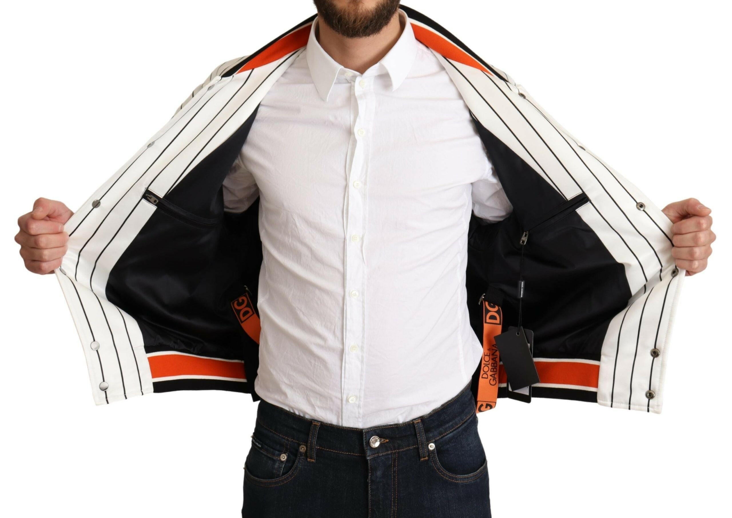 Dolce & Gabbana Multicolor Bomber King Logo #DGMILLENNIALS Jacket -   -  Dolce & Gabbana.