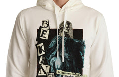 Dolce & Gabbana White King Ceasar Cotton Hooded Sweater -   -  Dolce & Gabbana.