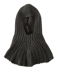 Dolce & Gabbana Gray 100% Cashmere Knitted Wrap One Size Scarf -   -  Dolce & Gabbana.