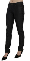 Costume National Black Low Waist Skinny Casual Denim Jeans -   -  Costume National.