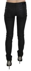 Costume National Black Low Waist Skinny Casual Denim Jeans -   -  Costume National.