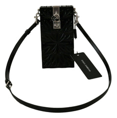 Dolce & Gabbana Black Crystal Plexiglass Cross Cigarette Case Holder -   -  Dolce & Gabbana.