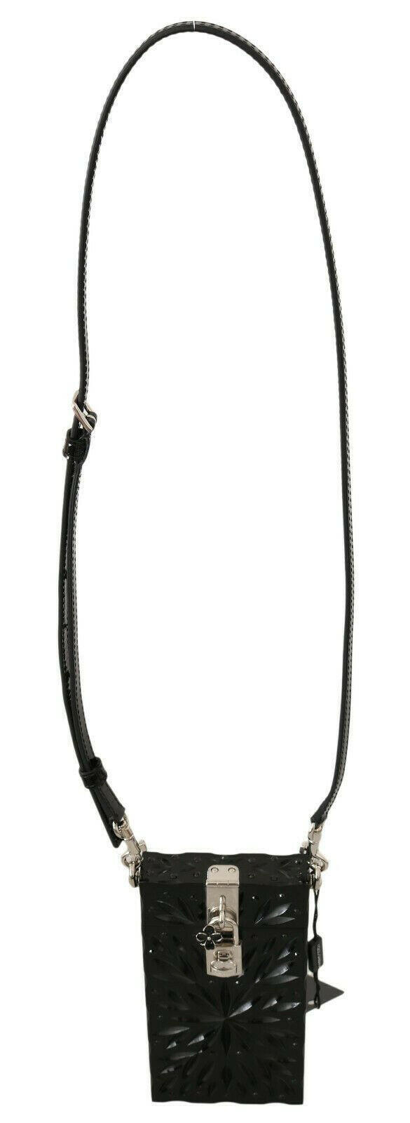 Dolce & Gabbana Black Crystal Plexiglass Cross Cigarette Case Holder -   -  Dolce & Gabbana.