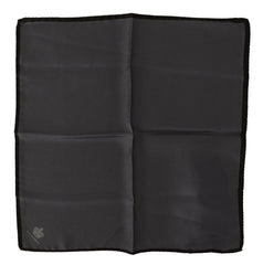 Dolce & Gabbana Gray 100% Silk Square Handkerchief Gray 100% Silk Square Handkerchief -  Mens Handkerchief -  Dolce & Gabbana.