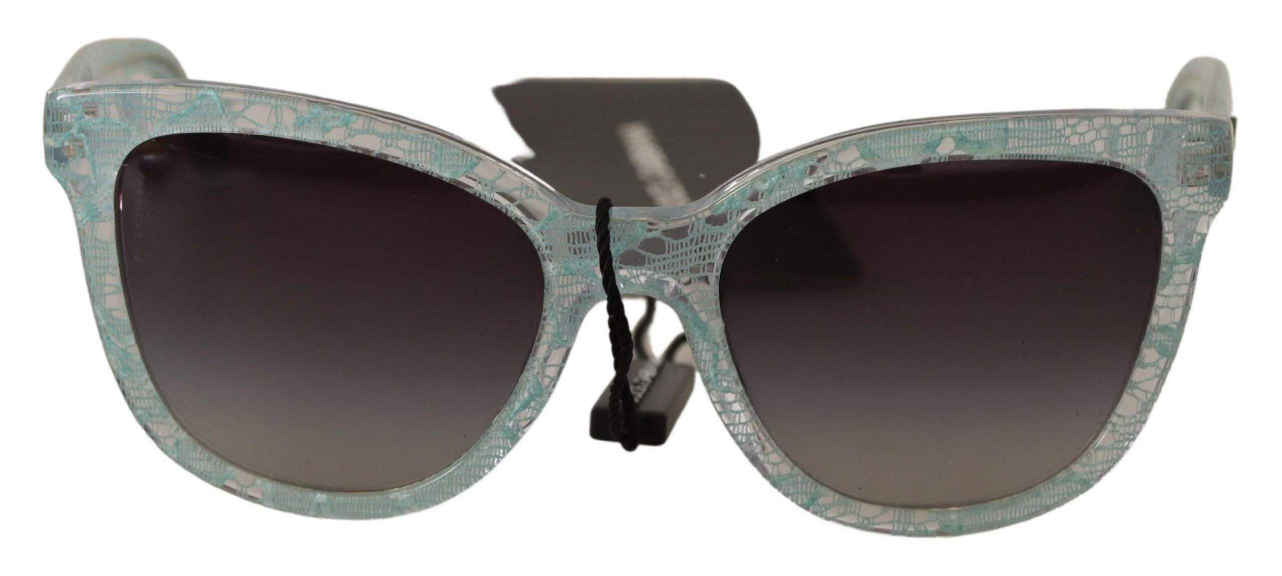 Dolce & Gabbana Blue Lace Crystal Acetate Butterfly DG4190 Sunglasses -  Jewellery, Women -  Dolce & Gabbana.