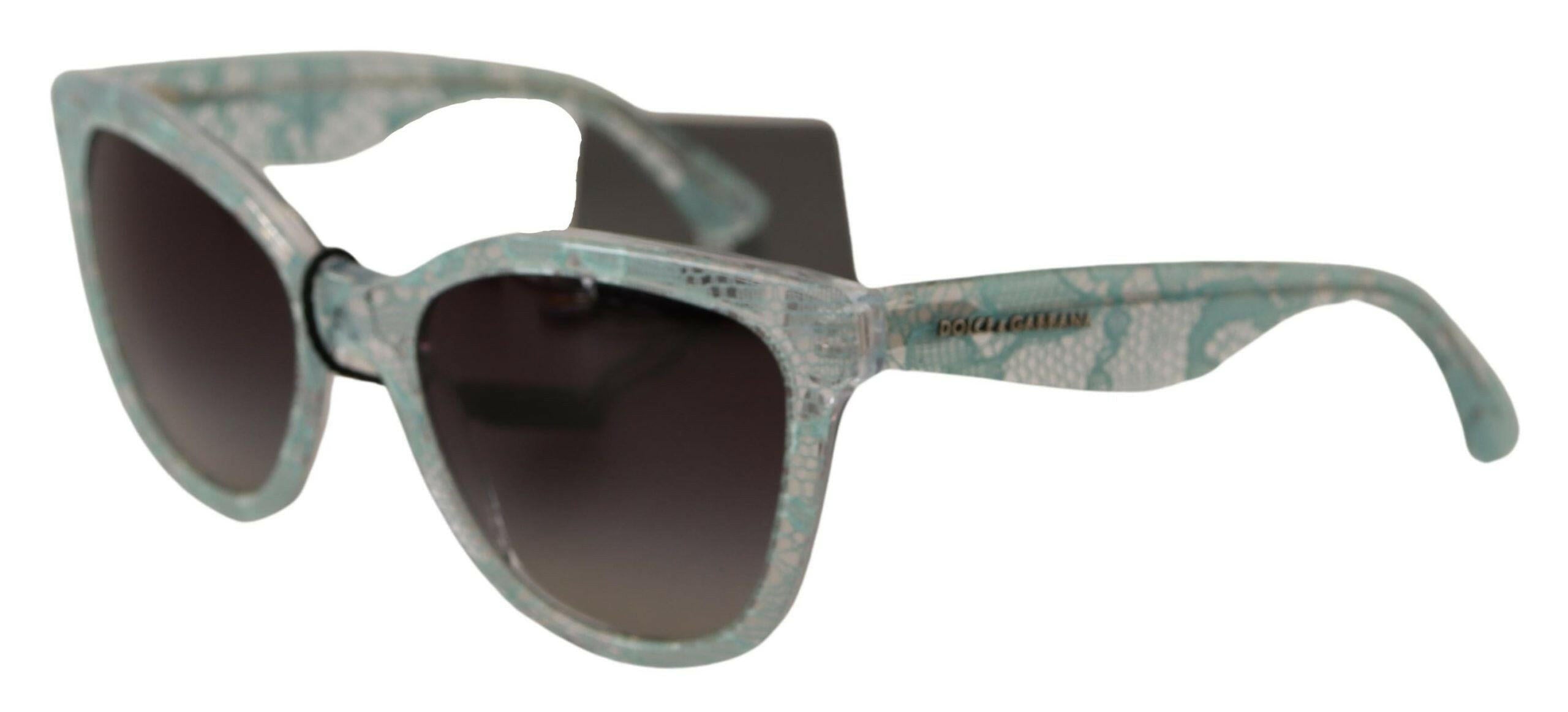 Dolce & Gabbana Blue Lace Crystal Acetate Butterfly DG4190 Sunglasses -  Jewellery, Women -  Dolce & Gabbana.