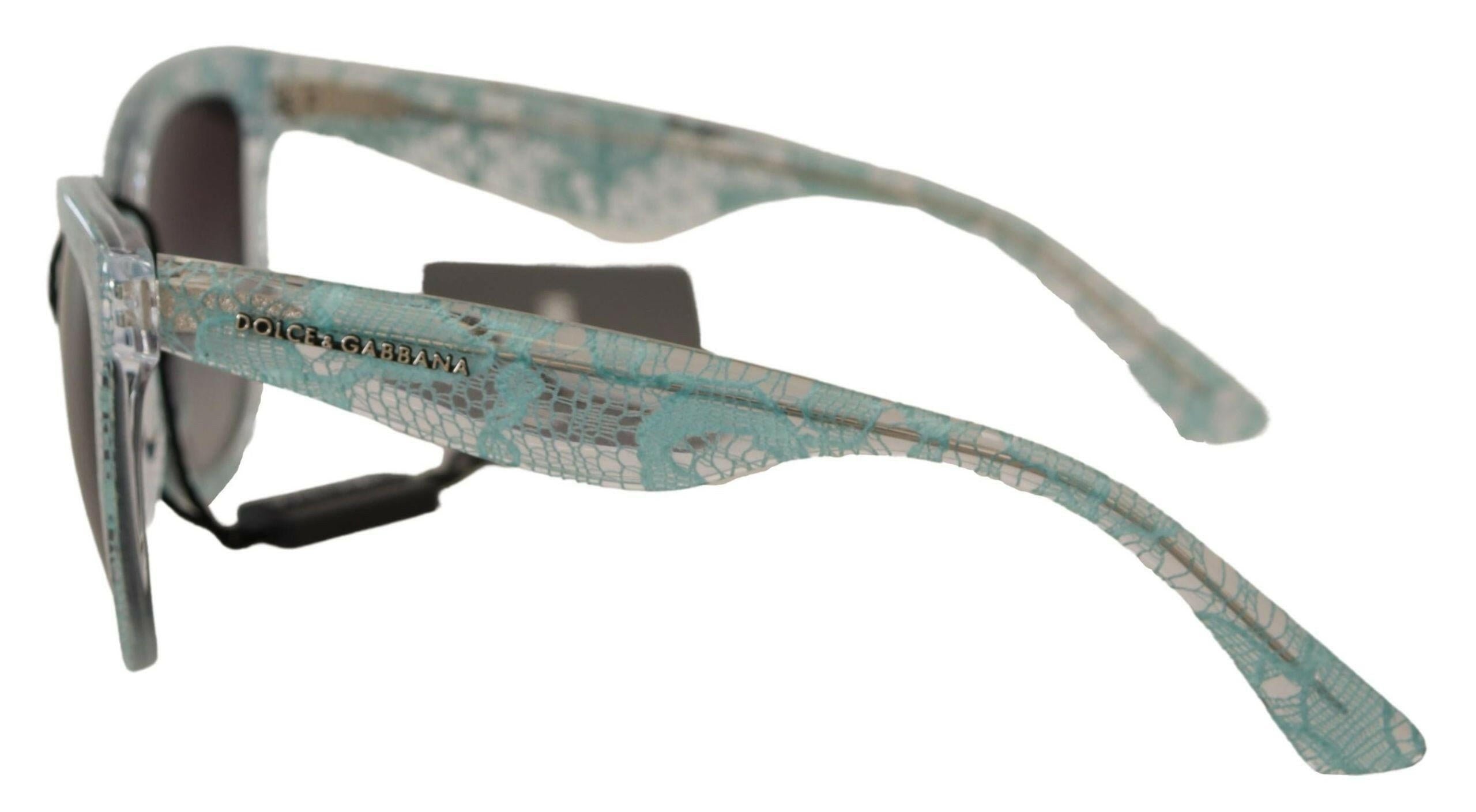 Dolce & Gabbana Blue Lace Crystal Acetate Butterfly DG4190 Sunglasses -  Jewellery, Women -  Dolce & Gabbana.