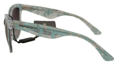 Dolce & Gabbana Blue Lace Crystal Acetate Butterfly DG4190 Sunglasses -  Jewellery, Women -  Dolce & Gabbana.