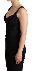 Dolce & Gabbana Black Floral Lace Bodysuit Hot Pants Dress -   -  Dolce & Gabbana.