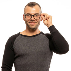 Lozza Black Men Glasses Frame -   -  Lozza.