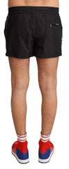 Dolce & Gabbana Black King Mens Beachwear Swimwear Shorts -   -  Dolce & Gabbana.