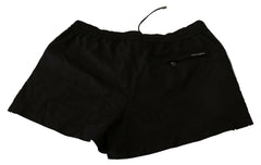Dolce & Gabbana Black King Mens Beachwear Swimwear Shorts -   -  Dolce & Gabbana.