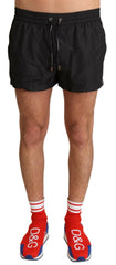 Dolce & Gabbana Black King Mens Beachwear Swimwear Shorts -   -  Dolce & Gabbana.