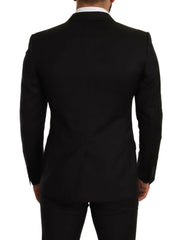 Dolce & Gabbana Black Check MARTINI SLIM FIT 2 Piece Suit -   -  Dolce & Gabbana.
