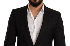 Dolce & Gabbana Black Check MARTINI SLIM FIT 2 Piece Suit -   -  Dolce & Gabbana.