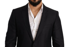 Dolce & Gabbana Blue Pattern MARTINI SLIM FIT 2 Piece Suit -   -  Dolce & Gabbana.