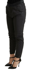CYCLE Gray Mid Waist Slim Fit Skinny Cotton Trouser -   -  CYCLE.