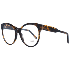Tod's Chic Brown Round Full-Rim Women's Glasses -   -  Tod's.