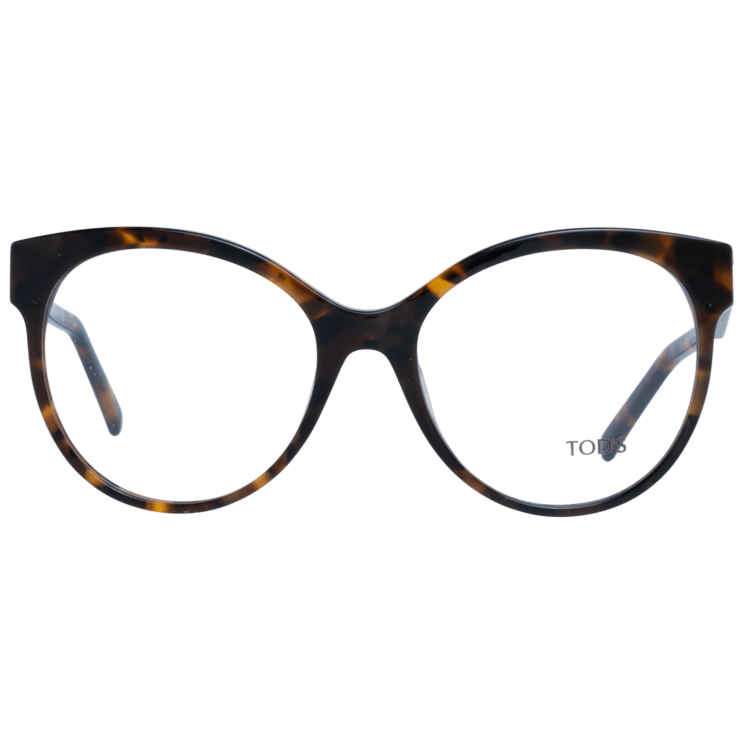 Tod's Chic Brown Round Full-Rim Women's Glasses -   -  Tod's.