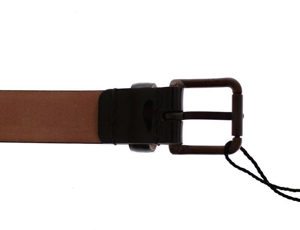Dolce & Gabbana Brown Leather Logo Belt Cintura Belt -   -  Dolce & Gabbana.