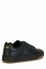 Saint Laurent Elegant Black Low-Top Leather Sneakers -   -  Saint Laurent.