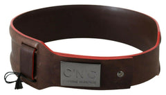 Costume National Dark Brown Genuine Leather Belt -   -  Costume National.