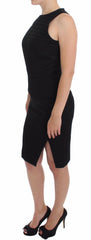 DAIZY SHELY Black Sheath Party Evening Knee Length Dress -   -  DAIZY SHELY.