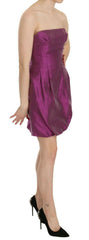 Ermanno Scervino Pink Halter Backless Midi Plain Dress -   -  Ermanno Scervino.