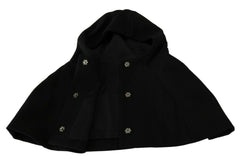 Dolce & Gabbana Black Wool Whole Head Hooded Scarf Hat -   -  Dolce & Gabbana.