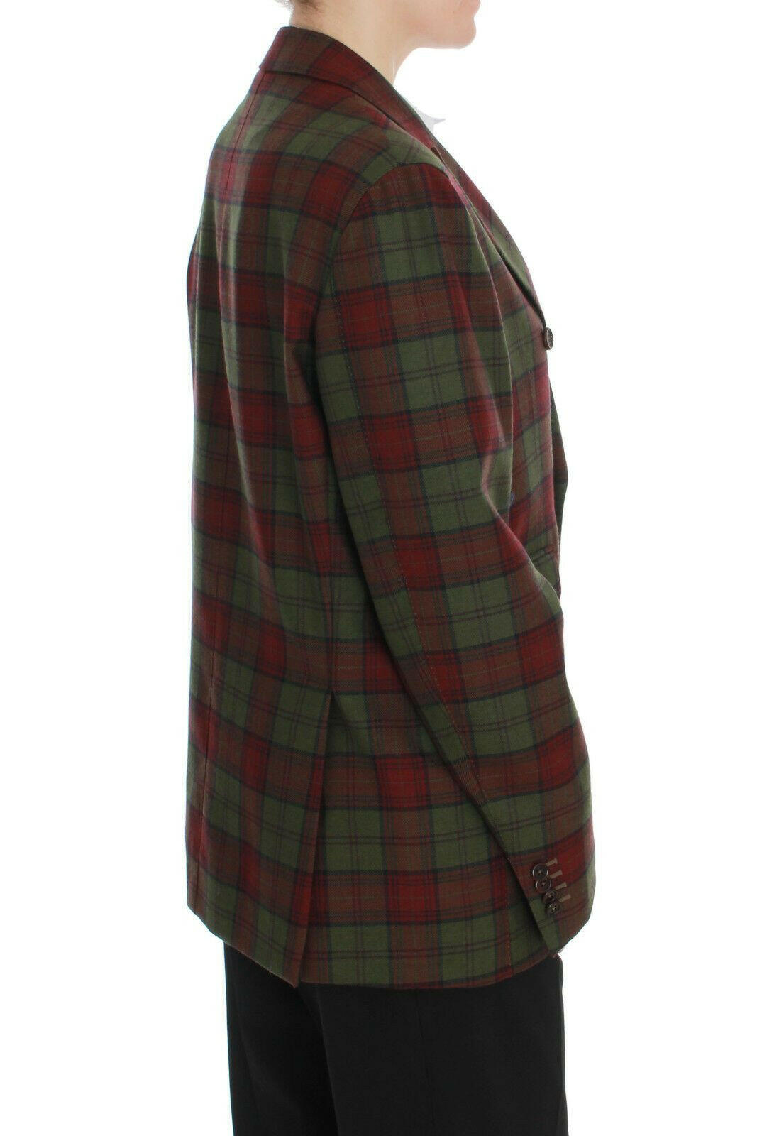 BENCIVENGA Green Wool Double Breasted Bordeaux -   -  BENCIVENGA.