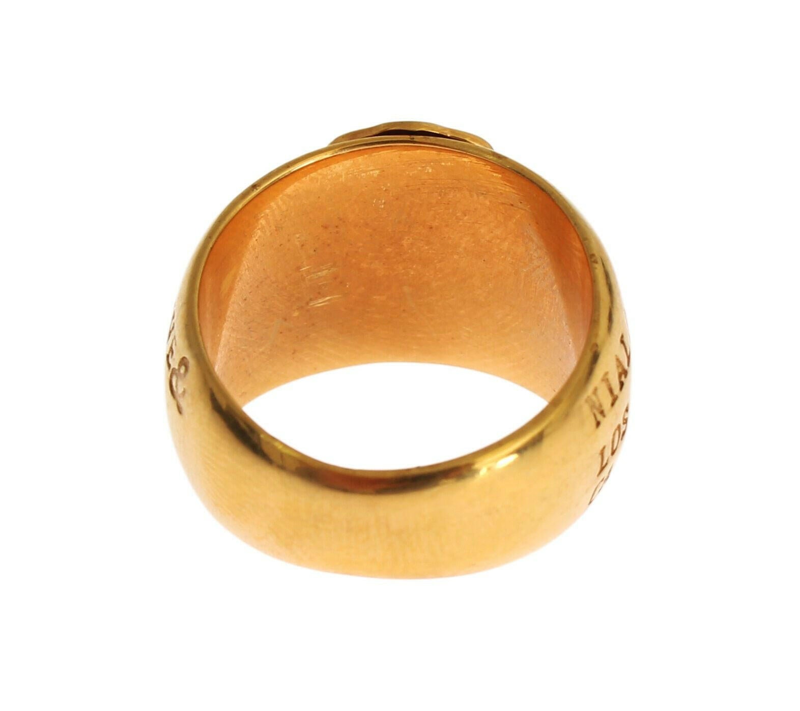 Nialaya Gold Plated 925 Silver Womens Ring -   -  Nialaya.