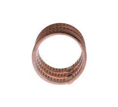 Nialaya Gold 925 Silver Clear CZ Pink Ring -   -  Nialaya.