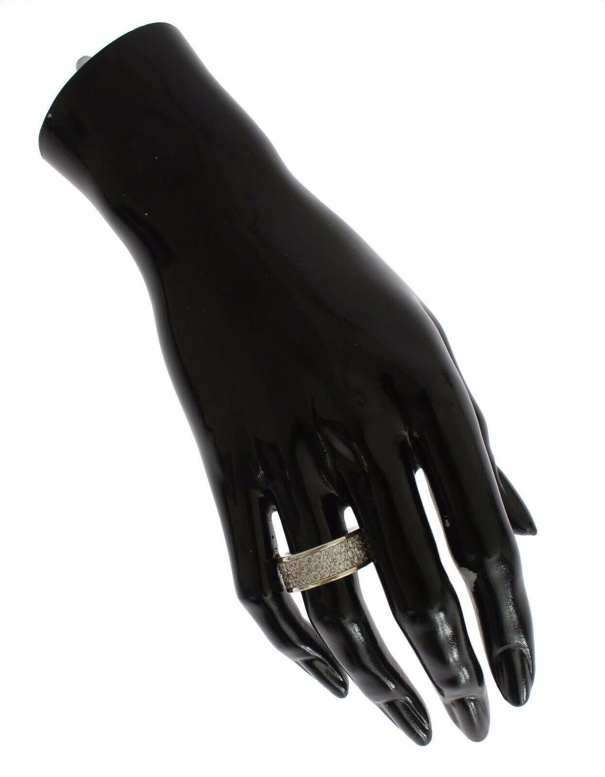 Nialaya Silver Womens CZ 925 Sterling Ring -   -  Nialaya.