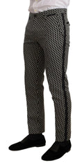 Dolce & Gabbana Black White Check 3 Piece Set MARTINI Suit -   -  Dolce & Gabbana.