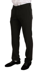 Domenico Tagliente Black Polyester Slim 2 Piece Set TAGLIENTE Suit -   -  Domenico Tagliente.