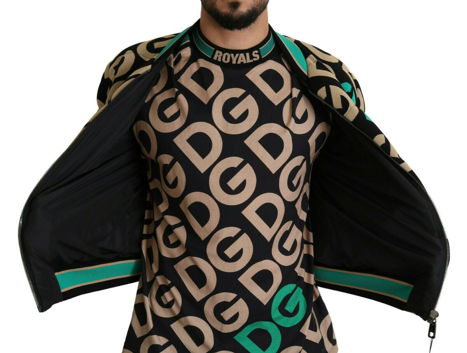 Dolce & Gabbana Multicolor DGMILLENNIALS Logo Print Jacket -   -  Dolce & Gabbana.