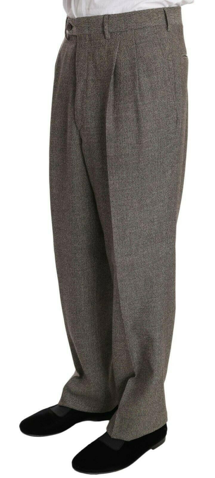 Fendi Brown Wool Regular Single  Breasted Suit -   -  Fendi.