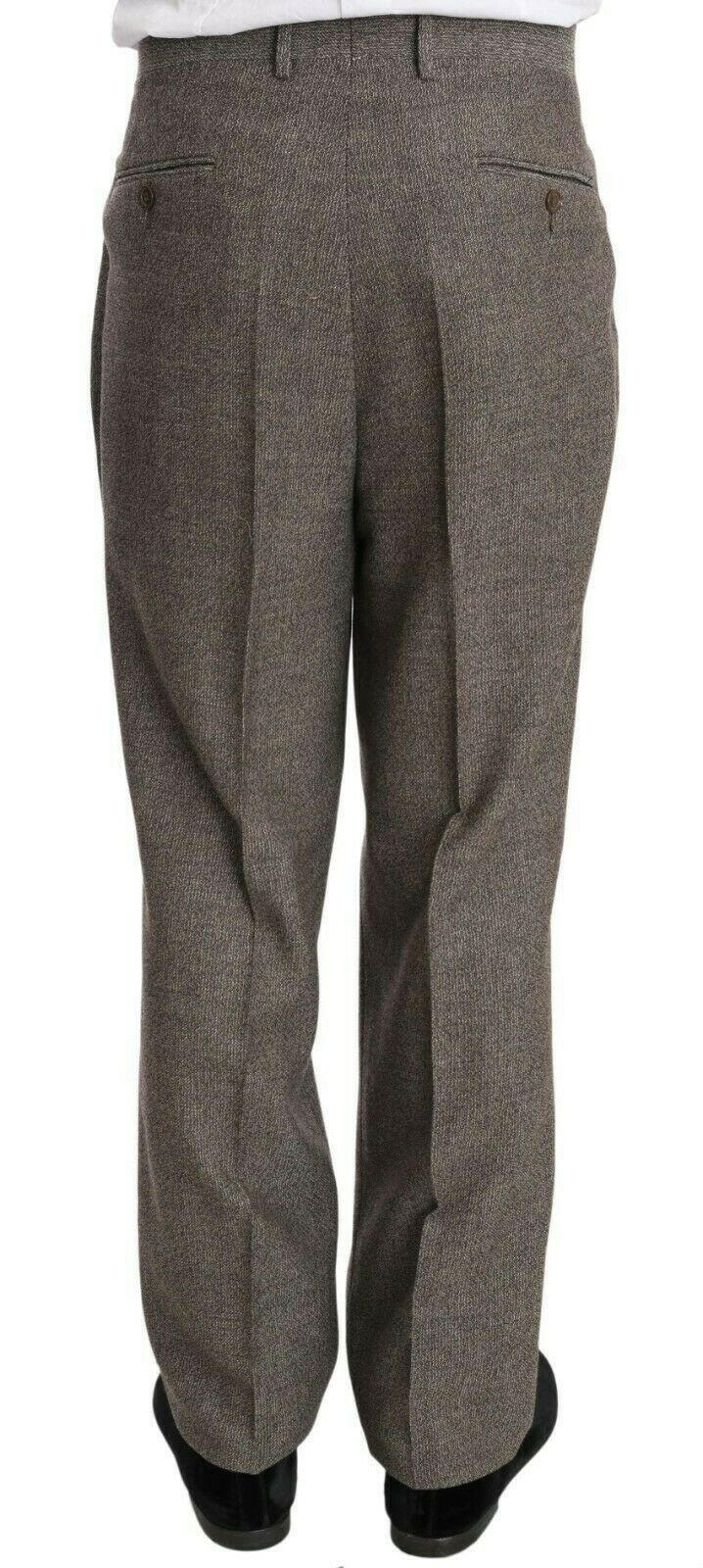 Fendi Brown Wool Regular Single  Breasted Suit -   -  Fendi.