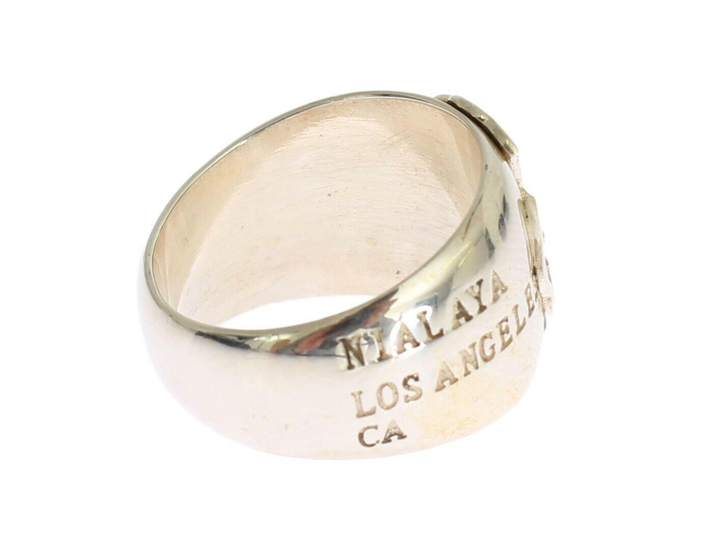 Nialaya Silver Cross Womens 925 Sterling Ring -   -  Nialaya.