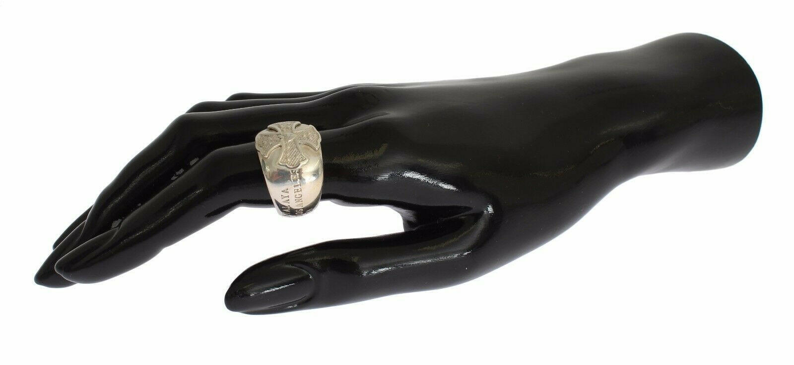 Nialaya Silver Cross Womens 925 Sterling Ring -   -  Nialaya.