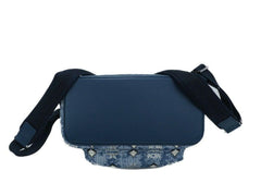 MCM Stark Small Blue Vintage Jacquard Monogram Logo Fabric Backpack Bookbag -  Luxury Backpacks for Women -  MCM.