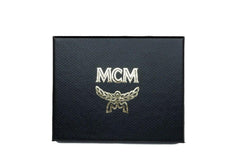 MCM Spectrum Diamond Mini Neon Yellow Visetos Leather Card Case Holder Wallet -  Leather Card Holder for Men -  MCM.