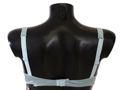Dolce & Gabbana Light Blue Semi Pad Balconette Bra Underwear -   -  Dolce & Gabbana.