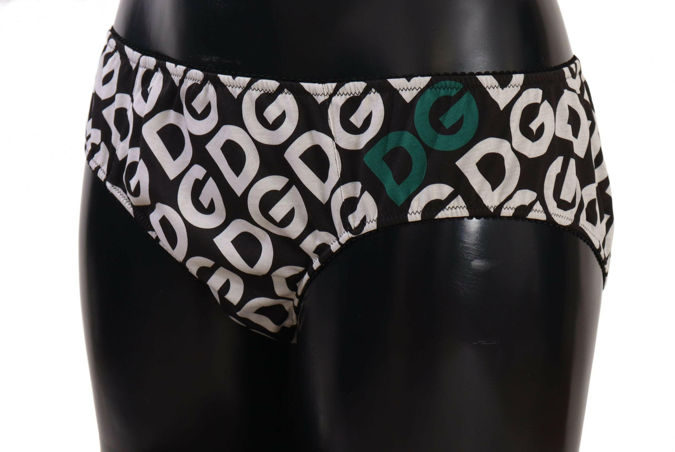 Dolce & Gabbana Multicolor DG Logo Print Slip Bottom Underwear -   -  Dolce & Gabbana.